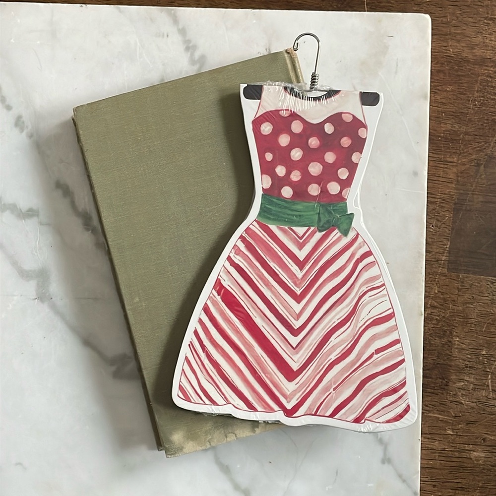 [ Lady Jayne Red Dress Note Pad Office Stationery ]